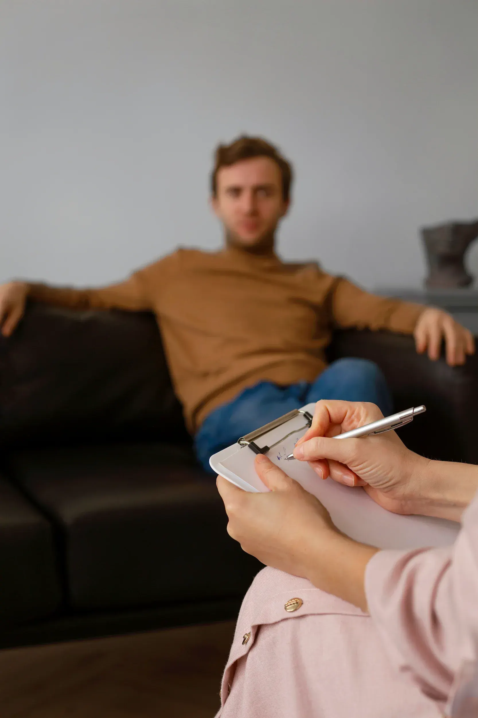 Provider and patient reviewing integrative psychiatry plan at R&C Psychiatry Pembroke Pines